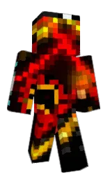 black and diesel Minecraft skin — Classic model — first worn by OCPocketAces