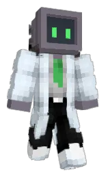 Minecraft skin — Classic model — first worn by gyrobone