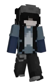 Front of danaty's skin