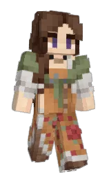 santa fe and saddle Minecraft skin — Slim model — first worn by Nesume