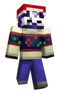 Front of GarnetMC's skin