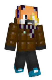 Front of Schokidud's skin