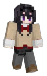 gutemberg's Minecraft skin wearing the Migrator cape