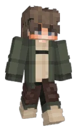 Adam0550's Minecraft skin wearing the Aurora cape