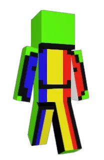 Front of Minecraft skin