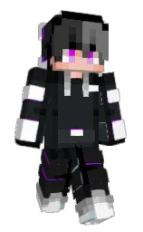 shark and woodsmoke Minecraft skin — Classic model — first worn by OVOAO