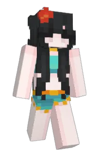 Front of Halelush's skin