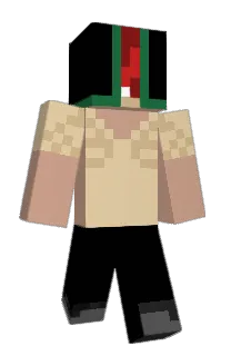 Front of Jartale's skin
