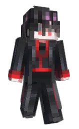texas rose and shark Minecraft skin — Classic model — first worn by SiYuMuLi