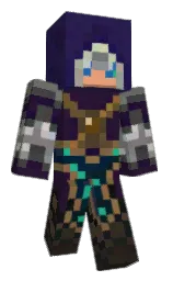 Jaylsi's Minecraft skin wearing the Pan cape