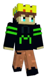 Markimus3's Minecraft skin wearing the Zombie Horse cape
