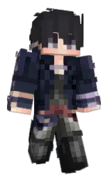 ebony and mirage Minecraft skin — Classic model — first worn by Nicaoh