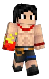 AsceOfHearts's Minecraft skin wearing the Migrator cape