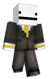 white and mexican red Minecraft skin — Classic model — first worn by sheep991hh