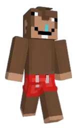 NopalAja's Minecraft skin wearing the Pan cape