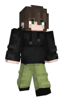 Front of ItzBeany's skin