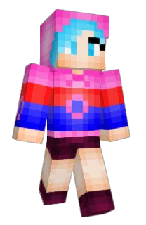 Front of Minecraft skin