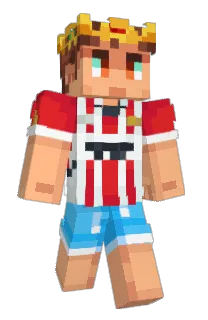Front of KingMartino's skin