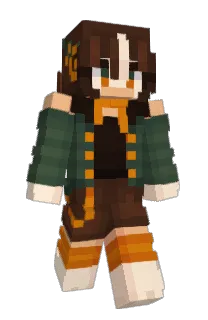 Front of Maraalbee's skin