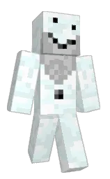 white and dew Minecraft skin — Classic model