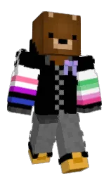 BearBandit's Minecraft skin wearing the Migrator cape