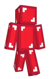 Front of Skitey's skin