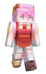 rose white and texas rose Minecraft skin — Slim model — first worn by bluethiiiiings