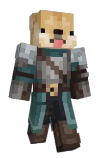 Front of Minecraft skin