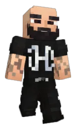 Dharius's Minecraft skin wearing the Migrator cape