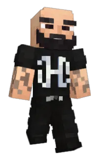 Front of Dharius's skin