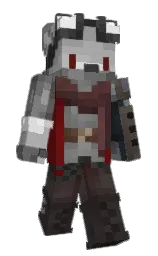 silver chalice and gray Minecraft skin — Slim model — first worn by Foxpen146