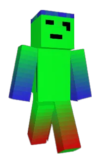 Front of Minecraft skin