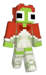 valencia and black Minecraft skin — Classic model — first worn by green_frog823