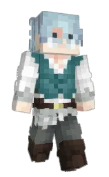Slim Minecraft skin