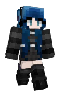 Front of NikiStarr's skin