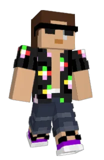 Front of Lumenocity's skin