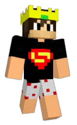 Vton_'s Minecraft skin wearing the 15th Anniversary cape