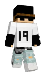 black and alabaster Minecraft skin — Slim model