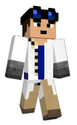 DarthAcar's Minecraft skin wearing the Migrator cape