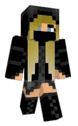 TheFeralCryptid's Minecraft skin wearing the Cherry Blossom cape
