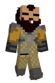 bbgal Minecraft avatar full body