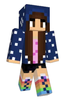 bbgumprincess Minecraft avatar full body
