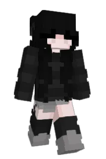 bbyNonomi Minecraft avatar full body