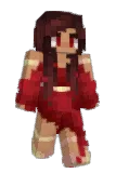 bbymoni Minecraft avatar full body