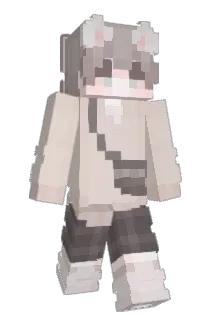 bbywhldn Minecraft avatar full body