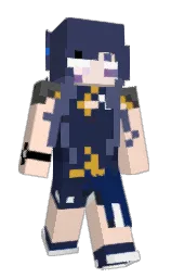 cloud burst and tuft bush Minecraft skin — Slim model — first worn by ixoxi_lynn