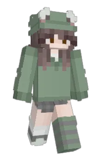 Front of Minecraft skin