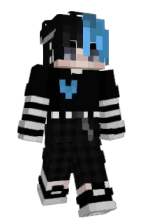 Front of Minecraft skin