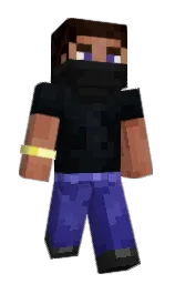 bunker and cod gray Minecraft skin — Slim model — first worn by MolesLLC