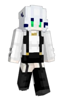 Front of Pinkulani's skin